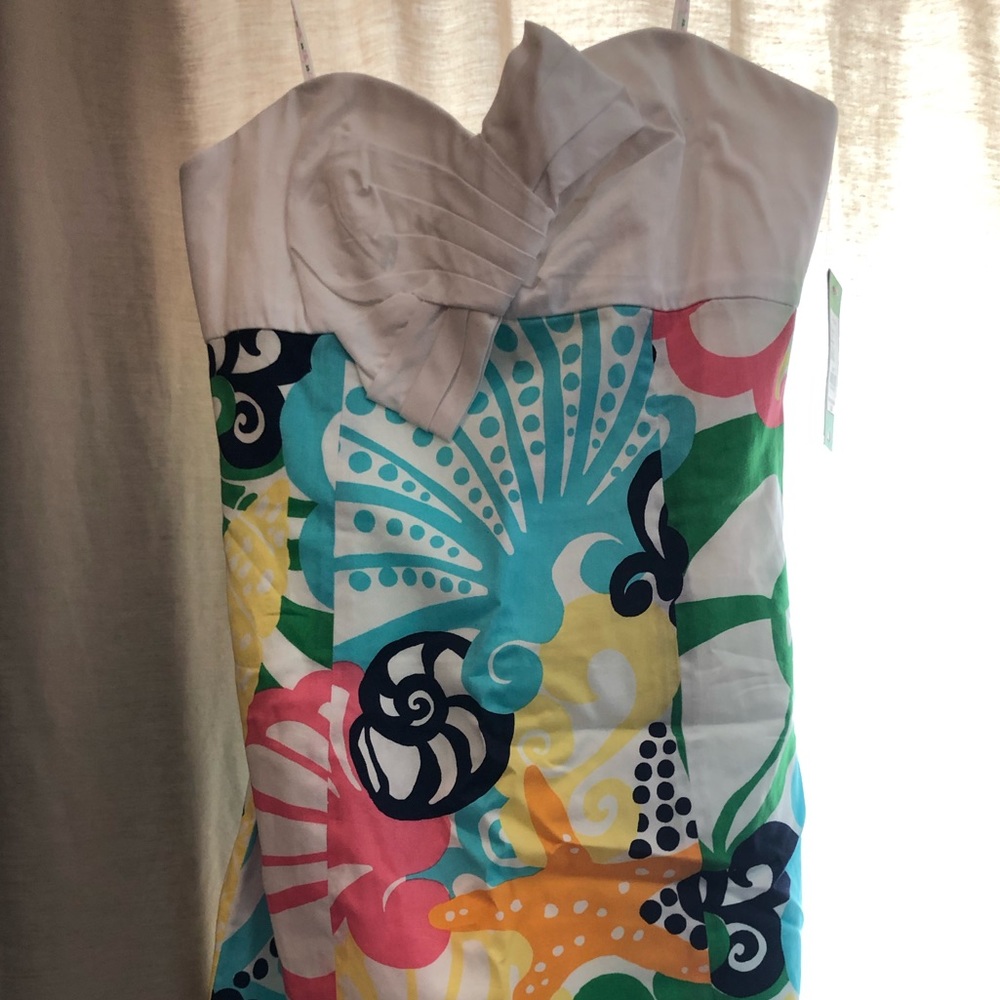 NWT Lilly Pulitzer Chiquita Bonita strapless dress